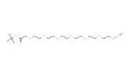 cas:297162-49-3，Azido-PEG6-CH2CO2-t-Bu，乙酸叔丁酯-六聚乙二醇-叠氮