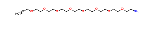 丙炔基八聚乙二醇氨基，Alkyne-PEG8-NH2ADC定制