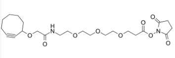 Cyclooctyne-O-amido-PEG3-NHS ester，CAS:2101206-34-0，ADC定制
