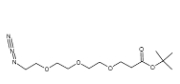252881-73-5，N3-PEG3-CH2CH2-Boc，3-[2-[2-(2-叠氮基乙氧基)乙氧基]乙氧基]丙酸叔丁酯