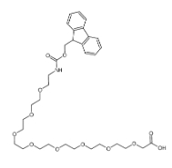 868594-52-9，Fmoc-NH-PEG8-CH2COOH，FMOC酰胺-八聚乙二醇-乙酸