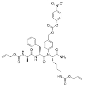  CAS:253863-34-2，Aloc-D-Ala-Phe-Lys(Aloc)-PAB-PNP， ADC试剂