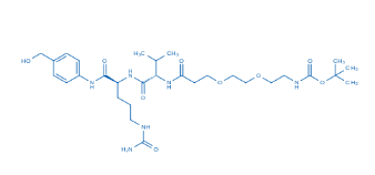 cas:2055024-55-8，Boc-PEG2-Val-Cit-PAB-OH，ADC定制