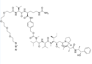 cas:1869126-64-6，Azido-PEG4-Val-Cit-PAB-MMAE，ADC定制