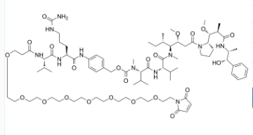 cas:2353409-69-3，Mal-PEG8-Val-Cit-PAB-MMAE，ADC定制