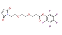 cas:1807512-47-5，Mal-PEG2-PFP ester
