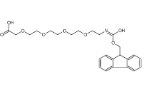 cas:437655-95-3，Fmoc-NH-PEG4-CH2COOH， 5,8,11,14-四氧杂-2-氮杂十六碳二酸 1-芴甲基酯