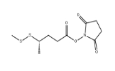 cas:796073-64-8，(S)-2,5-Dioxopyrrolidin-1-yl 4-(methyldisulfanyl)pentanoate