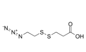 cas:2228857-32-5，Azidoethyl-SS-propionic acid， ADC试剂