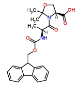 cas:252554-78-2，Fmoc-Ala-Ser (Psi(Me,Me)pro)-OH，(4S)-3-[(2S)-2-[[(9H-芴-9-甲氧基)羰基]氨基]-1-氧代丙基]-2,2-二甲基-4-恶唑烷羧酸