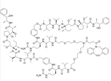 cas:2259318-55-1 ， DBCO-(PEG2-VC-PAB-MMAE)2，ADC定制