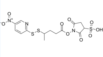 cas:663598-66-1，1-((4-((5-Nitropyridin-2-yl)disulfanyl)pentanoyl)oxy)-2,5-dioxopyrrolidine-3-sulfonic acid