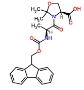 cas:252554-78-2，  Fmoc-Ala-Ser(Psi(Me  Me)pro)-OH，(4S)-3-[(2S)-2-[[(9H-芴-9-甲氧基)羰基]氨基]-1-氧代丙基]-2,2-二甲基-4-恶唑烷羧酸