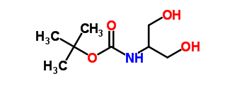 cas:125414-41-7，T-Butyl 1,3-dihydroxypropan-2-ylcarbamate