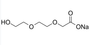 羟基二聚乙二醇乙酸钠，HO-PEG2-CH2COONa