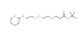 THP-SS-PEG1-Boc ，CAS:1807503-88-3