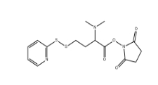 cas:1193111-73-7，2,5-dioxopyrrolidin-1-yl 2-(dimethylamino)-4-(pyridin-2-yldisulfanyl)butanoate， ADC试剂