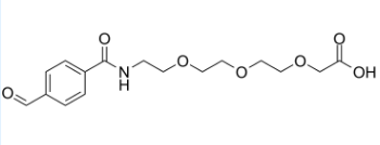 cas:1007215-91-9，1-(4-formylphenyl)-1-oxo-5,8,11-trioxa-2-azatridecan-13-oic acid