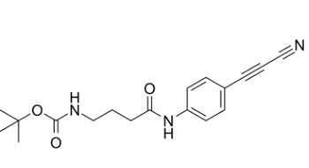 cas:1539292-60-8，tert-butyl 3-(4-(2-cyanoethynyl)phenylcarbamoyl)propylcarbamate