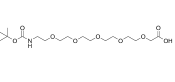 Boc-NH-PEG5-CH2COOH，叔丁氧羰基氨基-五聚乙二醇-乙酸