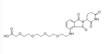 Pomalidomide-PEG4-CH2COOH的应用领域，2097938-44-6