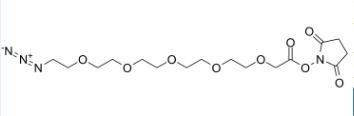 Azido-PEG1-CH2CO2-NHS的应用领域，cas:2144777-77-3