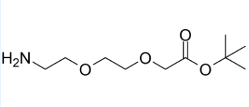 Amino-PEG2-CH2CO2-t-butyl ester，氨基-聚乙二醇2-乙酸叔丁酯