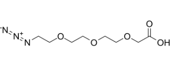 Azido-PEG3-CH2COOH，叠氮-三聚乙二醇-乙酸