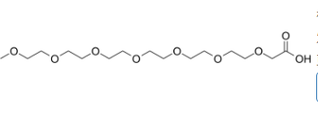 m-PEG6-CH2COOH，甲氧基聚乙二醇-6-羧基乙基醚
