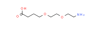 Amino-PEG2-(CH2)3CO2H，功能化的 聚乙二醇（PEG）衍生物