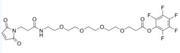 Maleimide-NH-PEG4-CH2CH2COOPFP Ester的结构特点