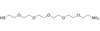 HS-PEG5-CH2CH2NH2·HCl，巯基五聚乙二醇乙胺盐酸盐