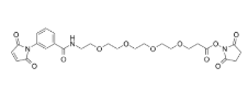 Mal-Ph-CONH-PEG4-NHS ester，1263044-88-7，ADC试剂