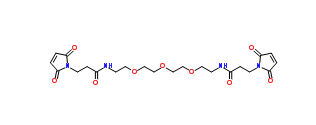 Mal-NH-PEG3-NH-Mal ，馬來(lái)酰亞胺-NH-三聚乙二醇-NH-馬來(lái)酰亞胺