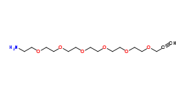 HC≡C-CH2-PEG6-NH2  cas:1198080-04-4