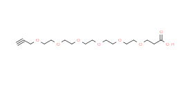 HC≡C-CH2-PEG5-CH2CH2COOH的结构特点，cas:1951438-84-8