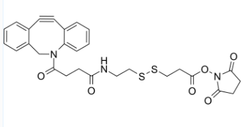 DBCO-COONHS  ester，二苯并环辛基双硫键N-羟基琥珀酰亚胺酯
