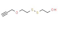 Propargyl-PEG1-SS-alcohol，1391914-41-2，抗体- 药物偶联物