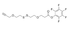 Propargyl-PEG1-SS-PEG1-PFP ester，1817735-30-0，ADC试剂