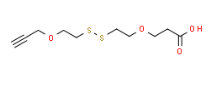 Propargyl-PEG1-SS-PEG1-acid，1807503-85-0，抗体- 药物偶联物