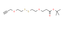 Propargyl-PEG1-SS-PEG1-C2-Boc，1807518-78-0，抗体- 药物偶联物