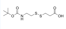 Boc-NH-ethyl-SS-propionic acid，485800-27-9，抗体- 药物偶联物