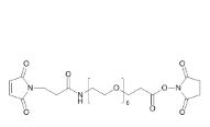 cas:1137109-21-7，Maleimide-NH-PEG6-CH2CH2COONHS Ester ，2,5-二氧代-1-吡咯烷基酯