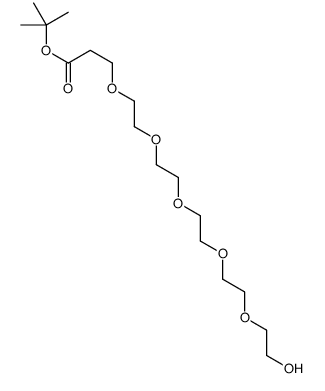 HO-PEG5-CH2CH2COOtBu，羟基五聚乙二醇丙酸叔丁酯