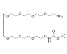	t-Boc-Aminooxy-PEG7-amine	  