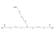 N-(Amino-PEG3)-N-bis(PEG3-acid)，2055042-59-4，抗体- 药物偶联物