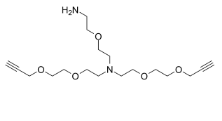 N-(Amino-PEG1)-N-bis(PEG2-propargyl)，2100306-47-4，抗体- 药物偶联物