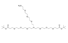 N-(Amino-PEG3)-N-bis(PEG3-Boc)，2055042-62-9，ADC试剂