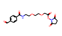 Ald-benzoylamide-PEG2-CH2 NHS ester 