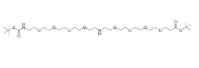 N-(Boc-PEG4)-NH-PEG4-NH-Boc，2112737-17-2，抗体- 药物偶联物